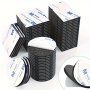 60PCS Ultimate 3MM Double-sided Foam Tape - Super Sticky Weatherproof Adhesive For Walls Doors Wood & Glass - Durable Quick Mount Solution