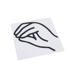 Vinyl Sticker Ma Cosa Stai Dicendo Italian Type 6 10X10CM - Autostyle Motorsport South Africa