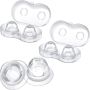 3 Pairs Silicone Nipple Corrector Set With Travel Case For New Mom