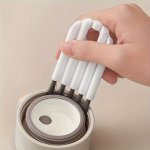 1 2PCS Cup Lid Brush Keyboard Brush Water Bottle Cleaning Brush Crevice Dust Removal Brush Portable Multifunctional Kitchen Clea