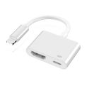 Woo Aluminum Usb-c To HDMI 3.1 Converter Hdmi/usb 3.0/TYPEC -silver