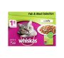 Whiskas Cat Food Multipack Pouch Fish&meat 12 X 85G
