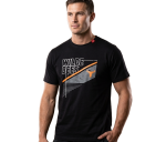 Wildebees tshirt Black Trendy Urban Tec WMA545