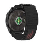 Compatible With Garmin Watch Band Super Rugged Nylon Sports Strap With Woven Loop Design For FENIX/FORERUNNER/VIVOACTIVE/APPROAC