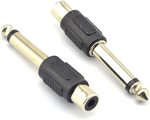 6.5M To 1 Rca Female Adaptor