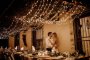 3X3M Copper Wire Curtain Fairy Lights - 300 Warm White Leds