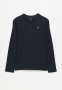 Polo Boys Ashton Long Sleeve Tee - Navy