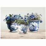 Tear Resistant Deco Print Delft Pots