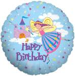 Fairy Birthday Foil Balloon