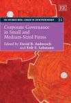 Corporate Governance In Small And Medium-sized Firms Hardcover