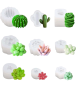 9PCS Silicone Candle Mold Set - Modern Cactus Design For Diy Crafts