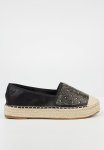 Ivory 2 Espadrille - Black