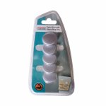 Circular Magnets Extra Strong - 5 Per Card - White - SIZE:30MM