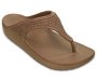 Crocs Sloane Diamante Flip Women - BRONZE-854 / W11