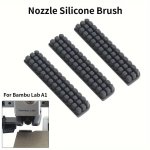 Fysetc Nozzle Silicone Brush Cleaning Kit For Bambu Lab A1 Series 3D Printer - Durable Uncharged Maintenance Tool Set Non-batter