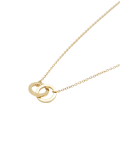Olympic Gold Hoop Pendant Necklace - Gold