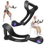 Merach Ropeless Battle Ropes For Home Gym Forearm Strengthener & Arm Trainer Wrist-friendly Ergonomic Non-slip Handle Smooth Bea