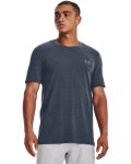 Men's Ua Seamless Grid Short Sleeve - Downpour Gray Sm
