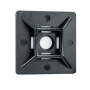 Mount Pad Cable Ties Black 19MM X 19MM Pack Of 10
