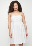 Strappy MINI Babydoll Dress - White