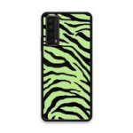 Custom Printed Tpu Cases - Huawei P Smart 2021 & 39 Green Zebra& 39 By