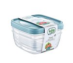 Trend Square Storage Box 2.5LT Set Of 3