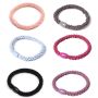 Braided Elastic Hair Ties - 6 Pack - Colours