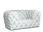 Italian Leather Chesterfield Armchair