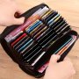 Men's And Women's Long Card Bag Large Capacity Bank Card Sleeve Long Wallet Simple Card Holder Long Clutch Bag