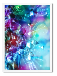 Decor Print Rainbow Droplets - Unframed Print A4