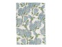 Cotton Tea Towel Protea Blue On White