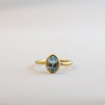 Oval Large - Blue Topaz - Small