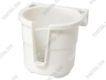 Drink Holder Plastic White