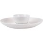 Maxwell & Williams Maxwell And Williams Chip And Dip Bowl Platter 30CM 2 Piece White