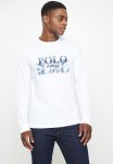 Polo Men Pjc Logo Print Long Sleeve Tee - White