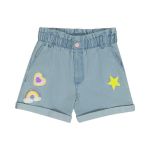 Older Girl Sequin Denim Shorts
