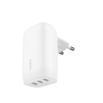 Belkin Boostcharge 3 Port Type-c Wall 67W Charger White