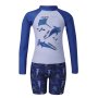 Boys Sea Life Ls Rashvest Set