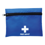 First Aid BH1367 - Kit In Zippered Pouch With Belt Clip Cobalt Std