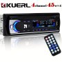 Kuerl JSD-520L Car Radio Audio USB/SD/MP3 Player Receiver Wireless Hands-free With Remote Control Black 1 Din