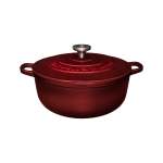 Maxwell & Williams Cast Iron 6.2LT Round Casserole Merlot