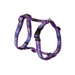 Rogz Fancy Dress Dog Classic Harness - Armed Response X Large Purple Forest