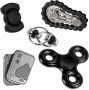 5 Pieces Fidget Toys Adults Metal Fidgets Toy Set Magnetic