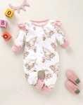 Floral Unicorn Jumpsuit