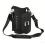 Magnetic Gym Water Bottle Holder With Phone Pockets And Strap