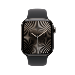Apple Watch Series 10 Gps + Cellular 46MM Slate Titanium Case With Black Sport Band - M l - Braintree Shop
