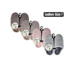 Slipper Slip-in Plain Pvc-sole Size 7