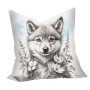 Blue Baby Wolf Luxury Scatter By Nathan Pieterse Large