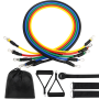 11-PIECE Resistance Bands Exercise Bands Fitness Bands