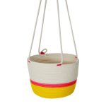 Hanging Planter - Sunrise Yellow - Wide-medium